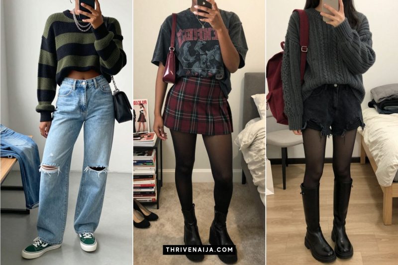 15 Cool Grunge Fall Outfits With Serious Main-Character Energy