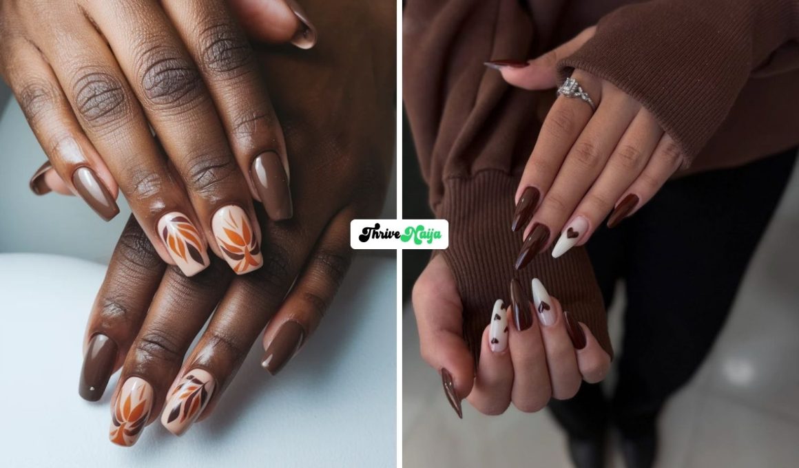 Cozy Brown Fall Nails You’ll Want to Wear All Season