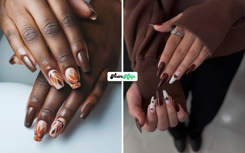 Cozy Brown Fall Nails You’ll Want to Wear All Season