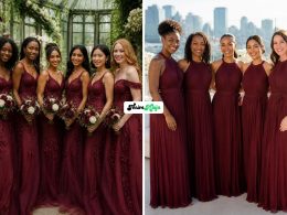 Cute Burgundy Bridesmaid Dresses for Your Closest Gals