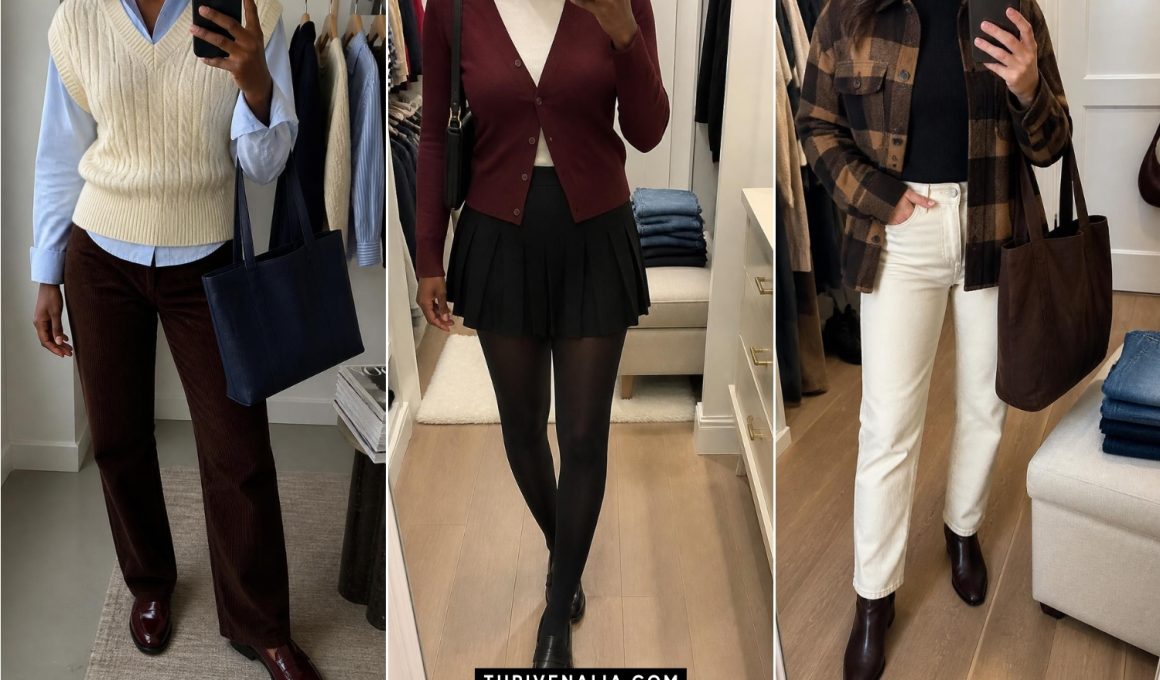 Cute Fall University Outfits for Campus Life