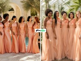 Cute Peach Bridesmaid Dresses You’ll Love