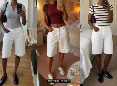 Cute White Jorts Outfits for a Fresh Everyday Look