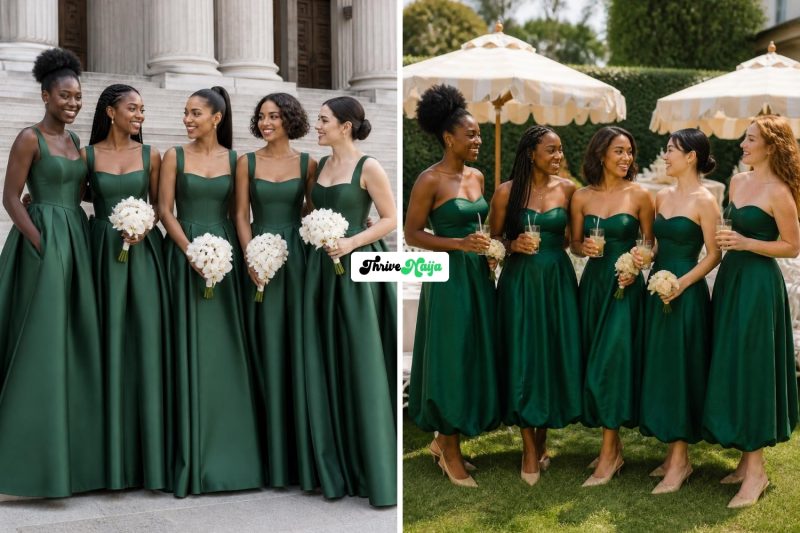 Cutest Emerald Green Bridesmaid Dresses You’ll Love