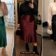 Elegant Plus Size Satin Skirt Outfits to Dazzle