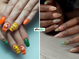 Fall Birthday Nails for Your Special Day