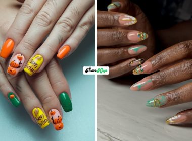Fall Birthday Nails for Your Special Day