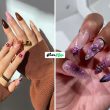Fall Floral Nails That Look So Feminine