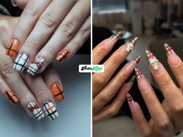 Fall Plaid Nails