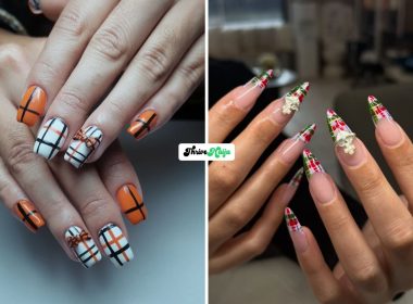 Fall Plaid Nails