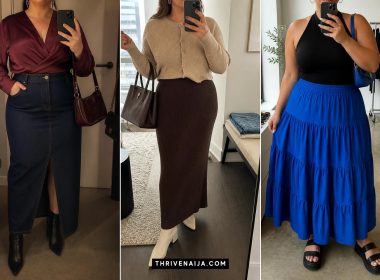 Flowy Plus Size Maxi Skirt Outfit Inspo