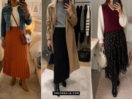Gorgeous Long Skirt Outfits to Wear All Fall