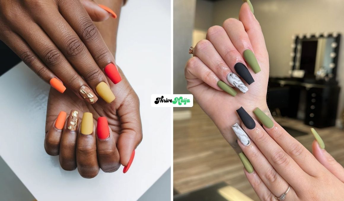 Gorgeous Matte Fall Nails That Look Expensive