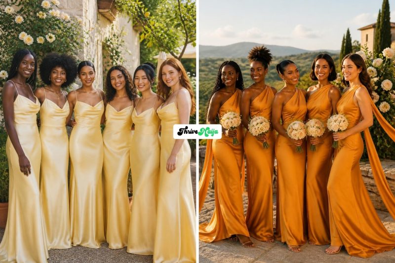 Gorgeous Yellow Bridesmaid Dresses That Stand Out