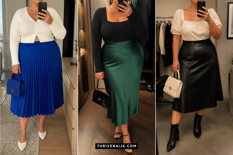 Graceful Plus Size Midi Skirt Outfits for Any Occasion