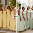 Latest Pastel Bridesmaid Dresses That Look Beautiful