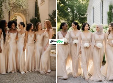 Lovely Champagne Bridesmaid Dresses for Your Big Day