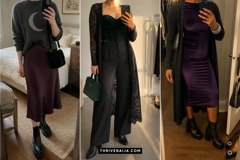 Magical Whimsigoth Fall Outfits for Moody Autumn Days