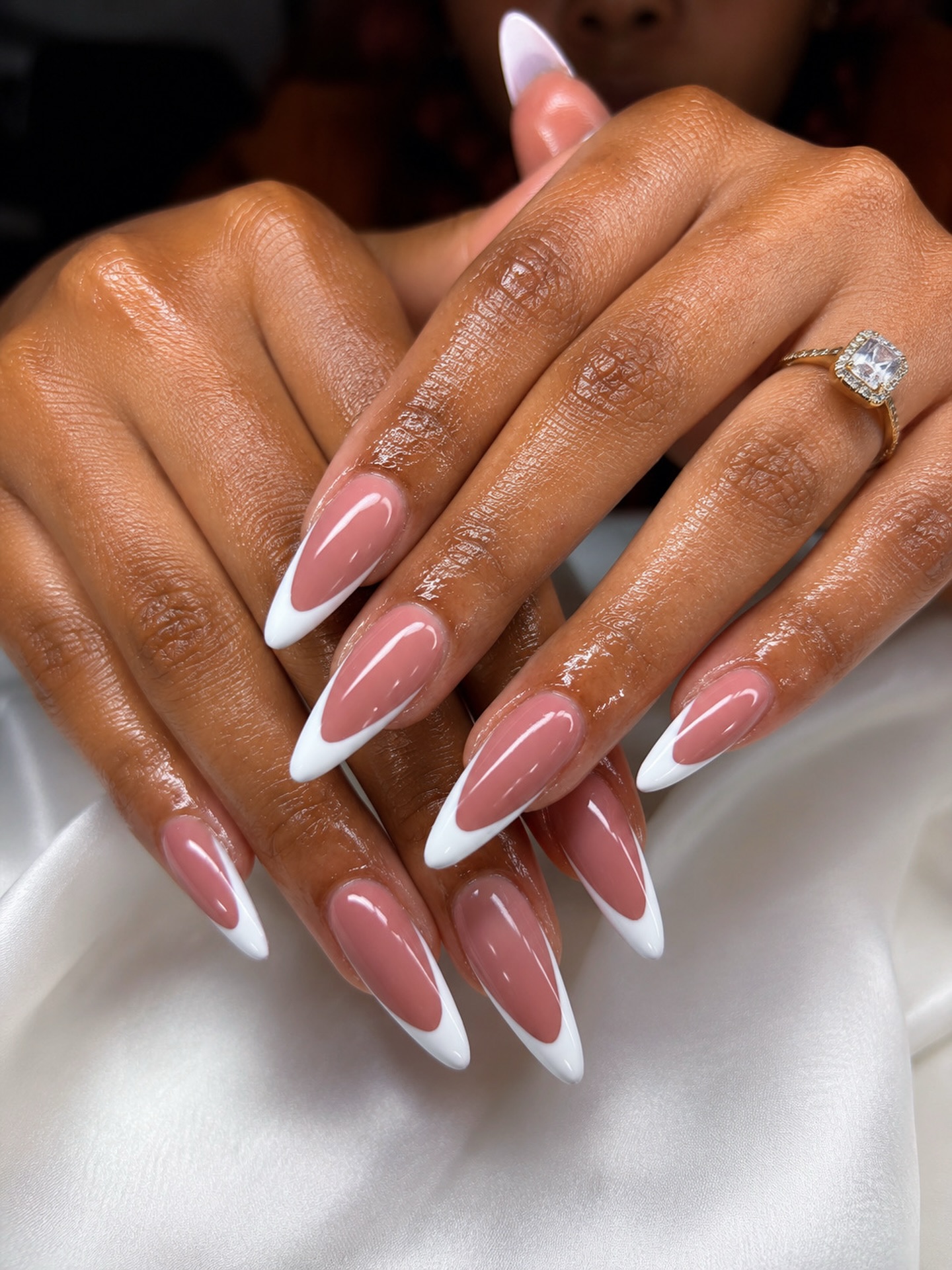 Modern French Nails