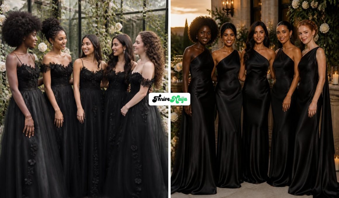 Most Beautiful Black Bridesmaid Dresses You’ll Love