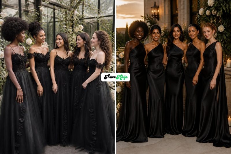 Most Beautiful Black Bridesmaid Dresses You’ll Love