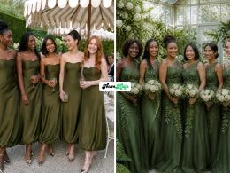 Most Beautiful Dark Green Bridesmaid Dresses That Look Good
