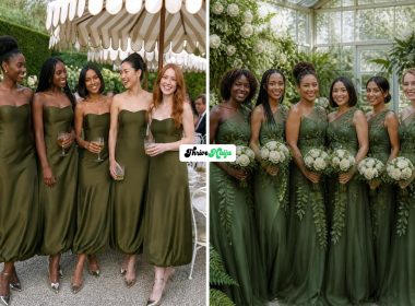 Most Beautiful Dark Green Bridesmaid Dresses That Look Good