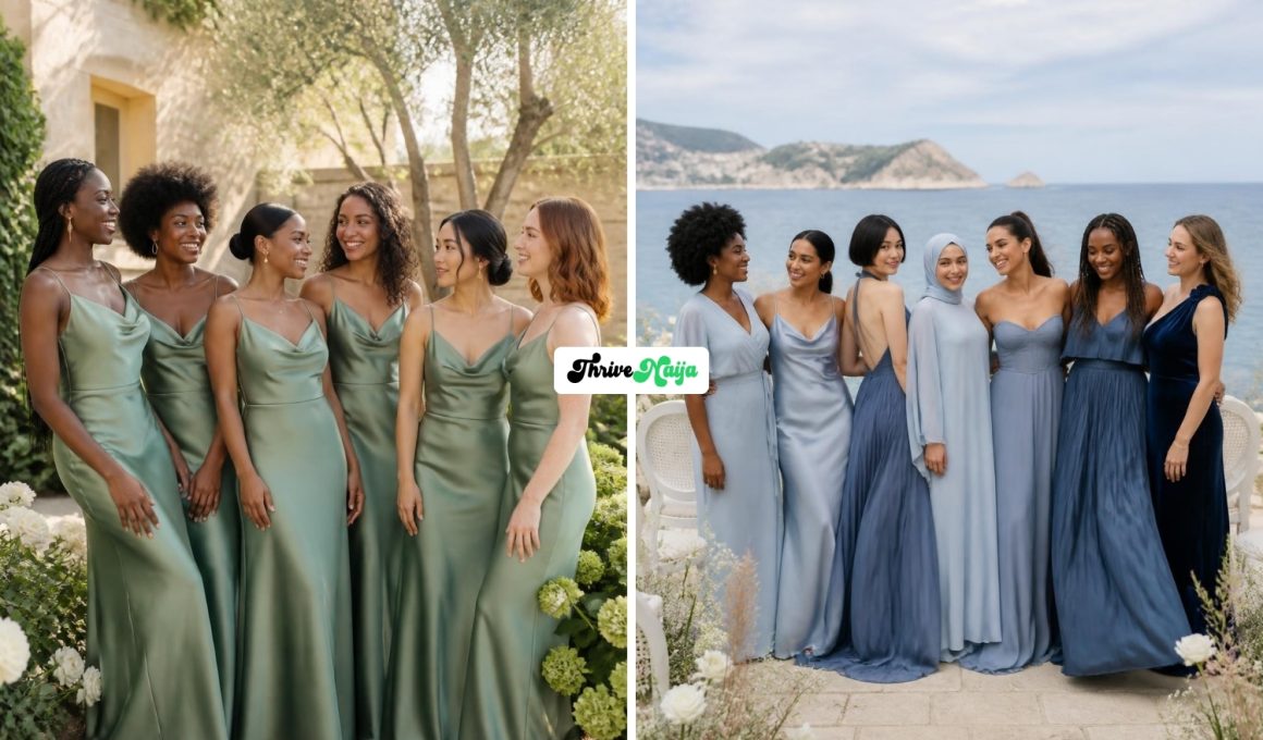 Most Beautiful Mismatched Bridesmaid Dresses to Copy