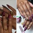 Plum Fall Nails With a Cozy Luxe Feel