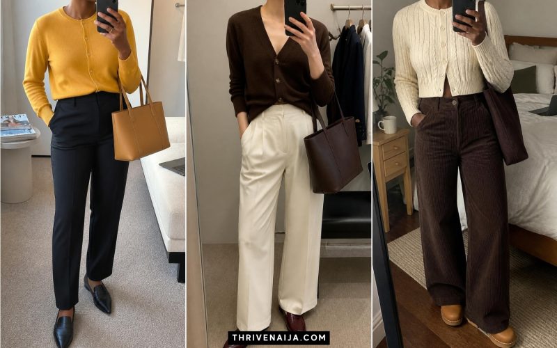 Pretty Fall Cardigan Outfits You’ll Live In This Season