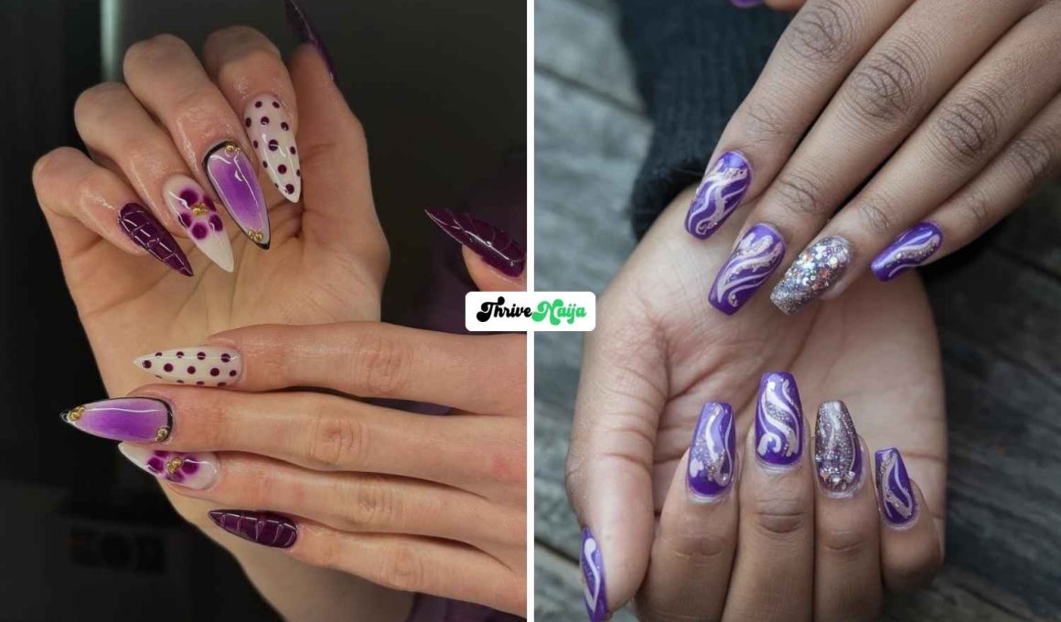 Purple Fall Nails You Need to Try
