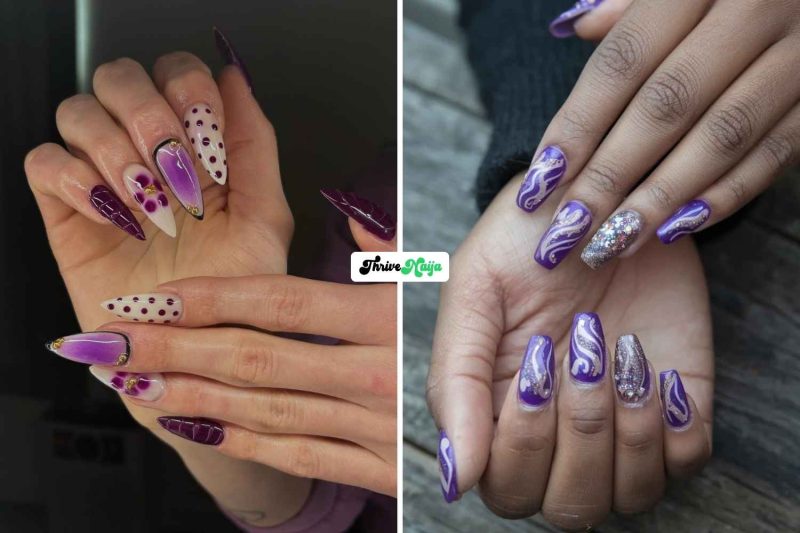 Purple Fall Nails You Need to Try