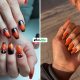 Stunning Burnt Orange Fall Nails