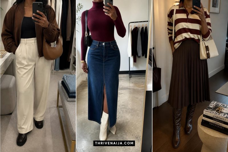 Stylish SHEIN Fall Outfits for Black Women