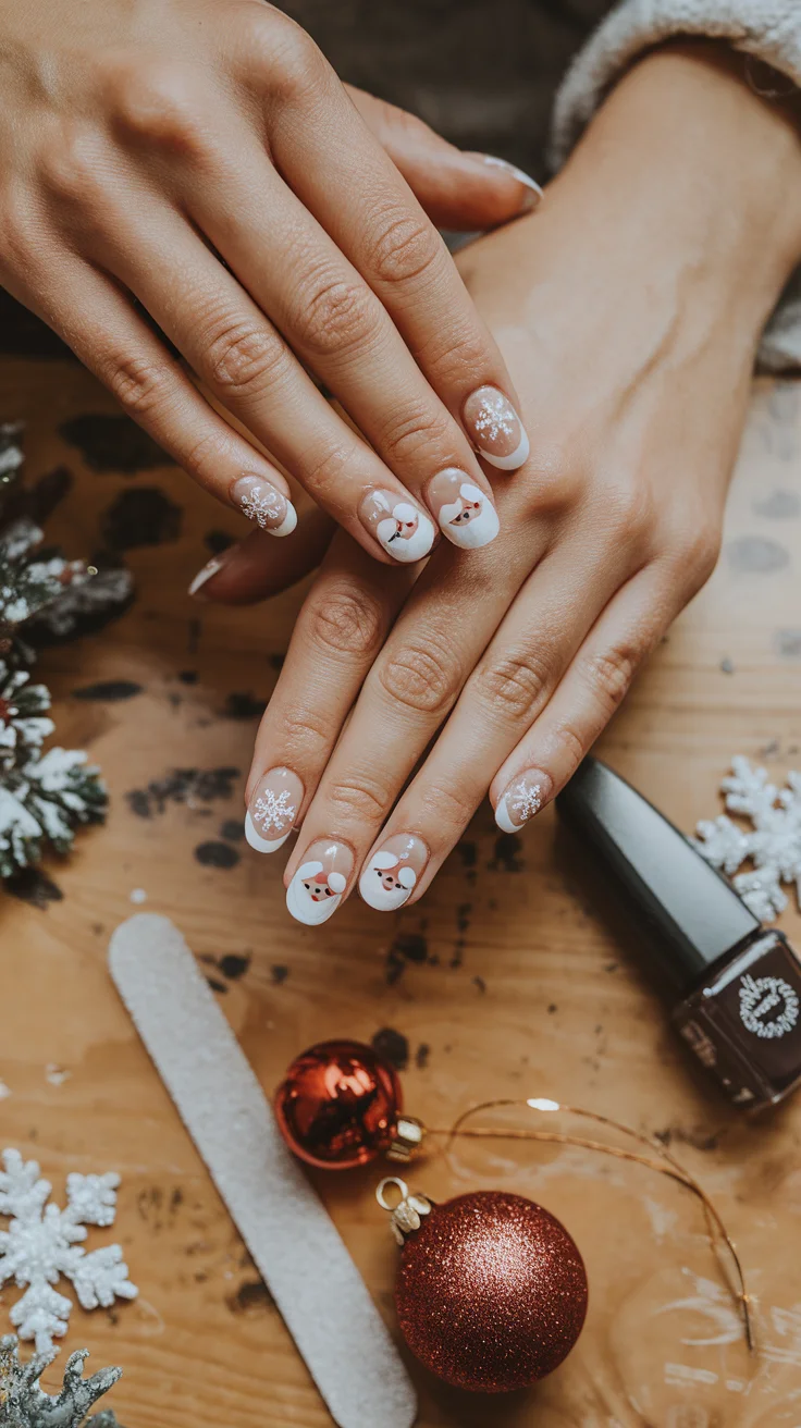 1-christmas-french-tip-nail-ideas-with-a-festive-twist