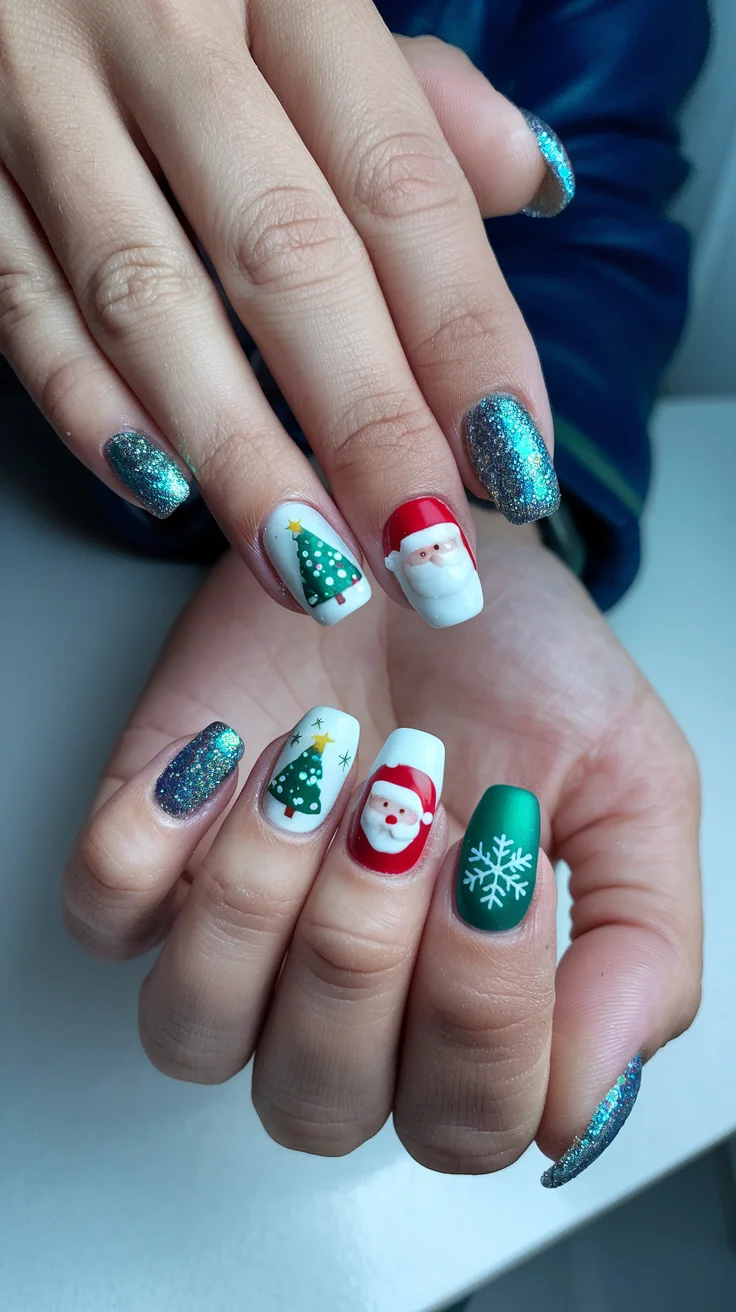 7-christmas-cat-eye-nail-ideas-with-magnetic-sparkle