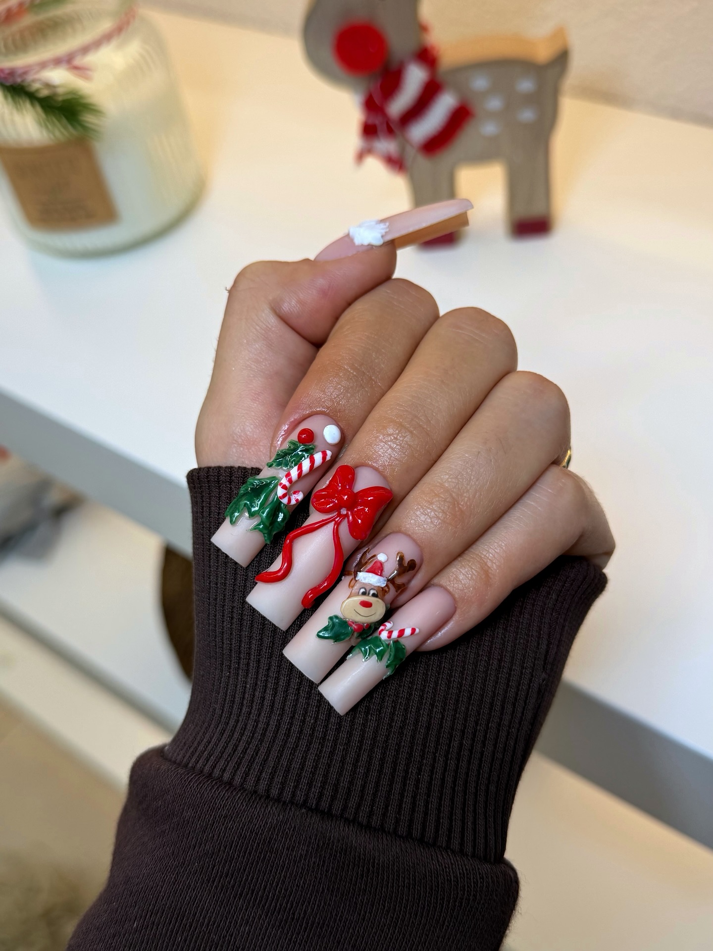 Christmas Season Nail Art Mix