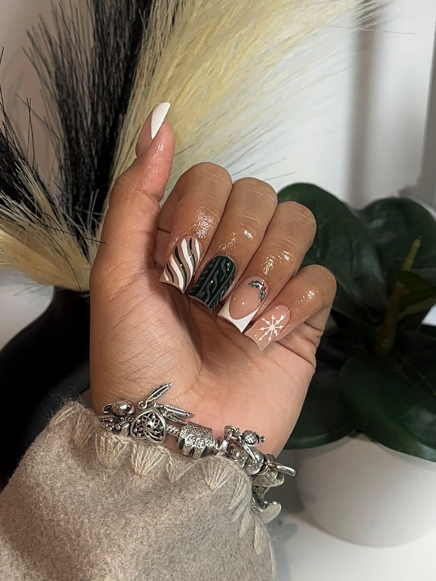 Classic Christmas Nude Set
