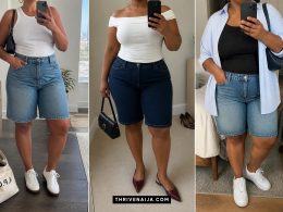 Cute Plus Size Jorts Outfits That Feel Confident and Stylish