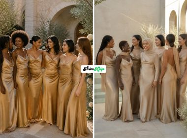 Elegant Gold Bridesmaid Dresses to Copy for Your Big Day