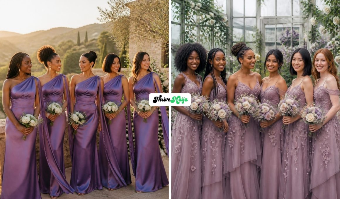Elegant Purple Bridesmaid Dresses You’ll Love