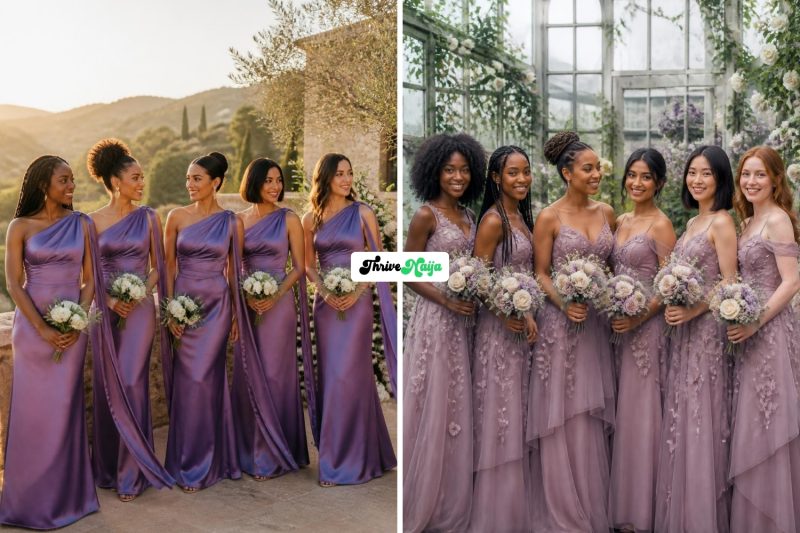 Elegant Purple Bridesmaid Dresses You’ll Love