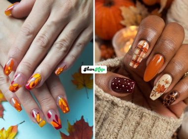 Fall Leaves Nails