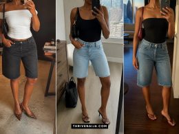 Gorgeous Jorts With Heels Outfits for a Bold Style Mix