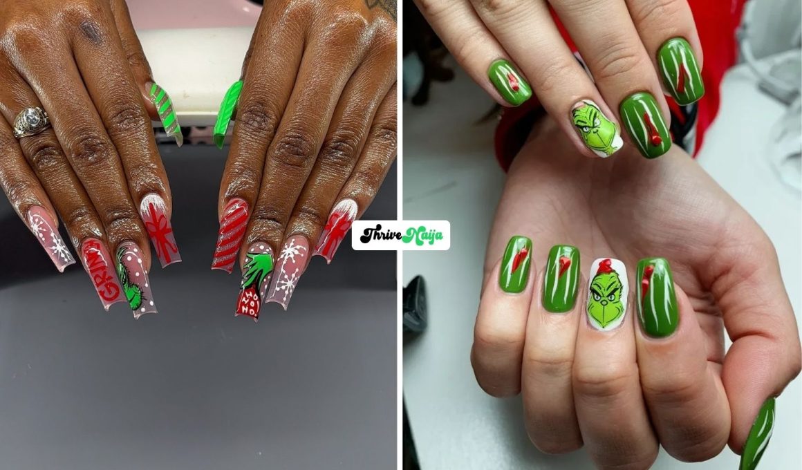 Grinch Nail Ideas