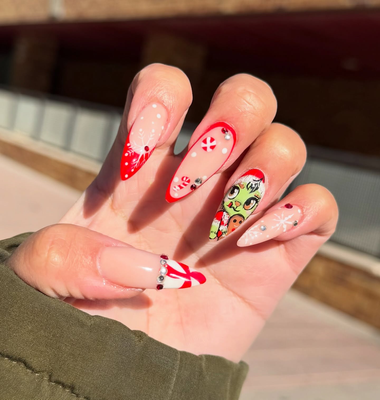 Hand-Drawn Baby Grinch