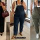 Playful Plus Size Overalls Outfits You’ll Live In