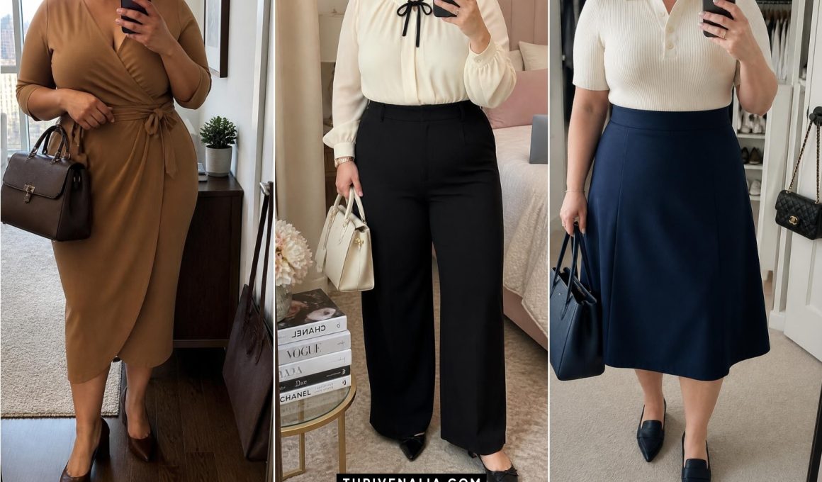 Polished Plus Size Interview Outfits to Land the Job