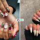 Velvet Christmas Nail Ideas
