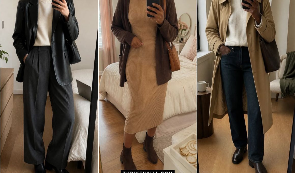 15 Easy Fall-to-Winter Outfits for Transitional Weather